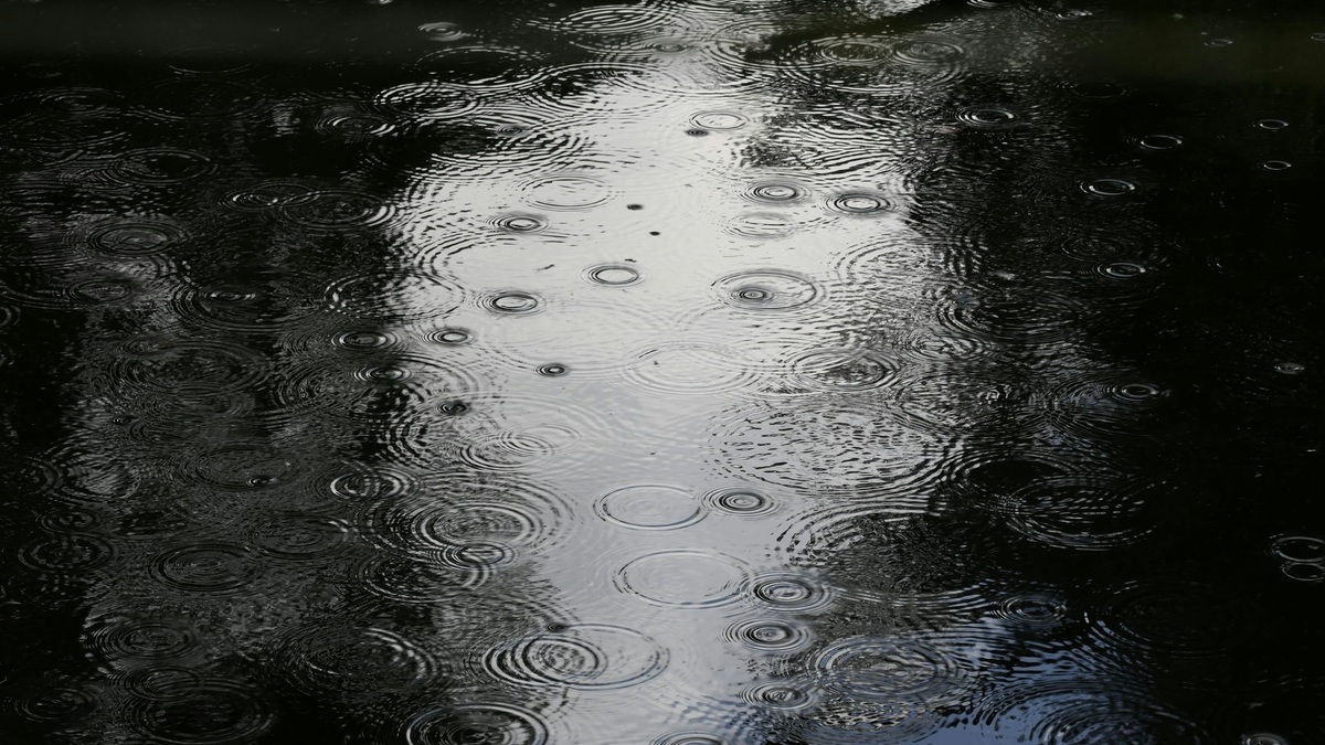 Rain drops symbolizing mental health struggles